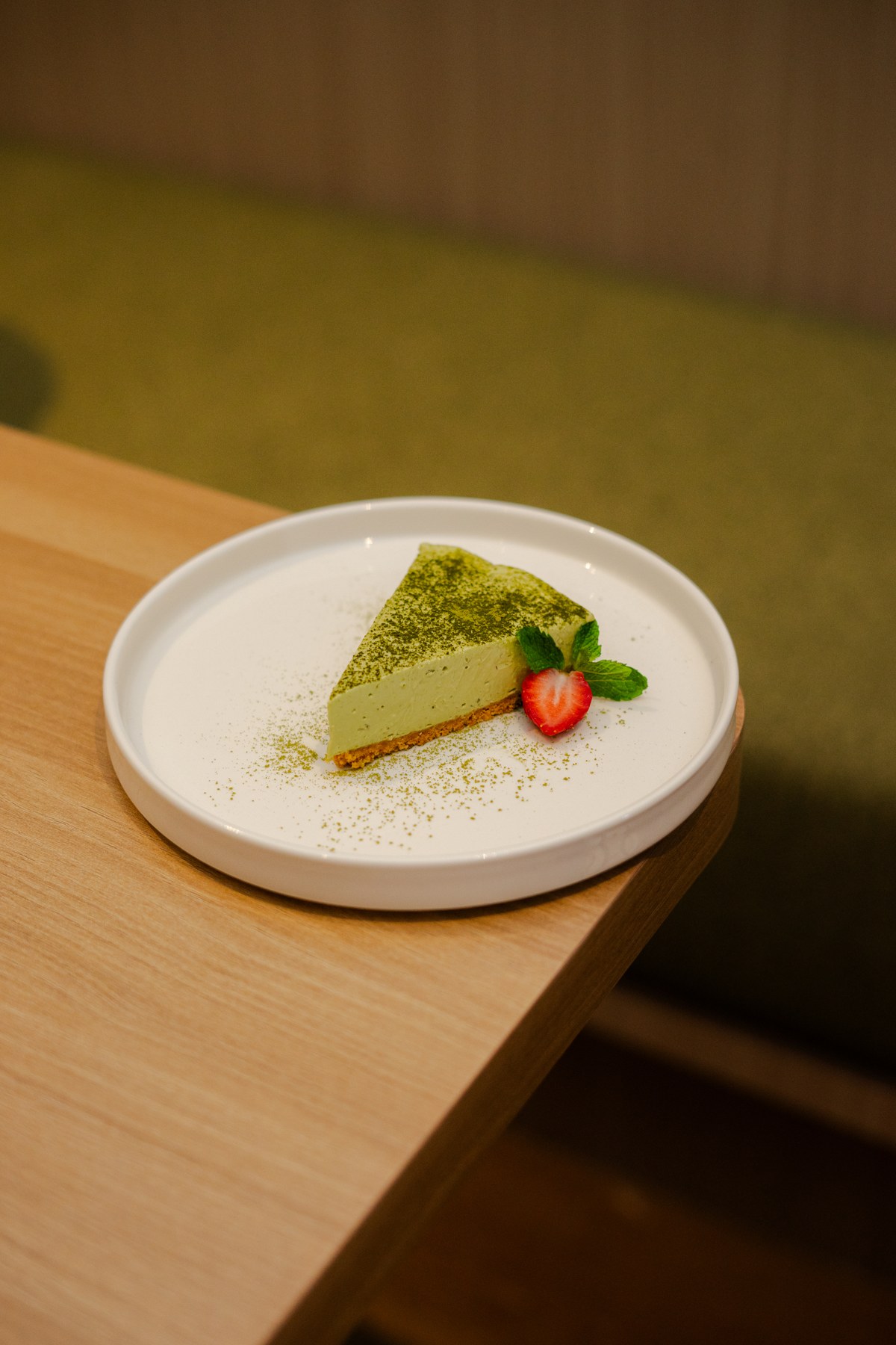 Soft Cheesecake Matcha Magnolia Coffee